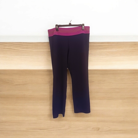 Womens Workout Pants Black & Pink by Tangerine Size XXL - Picture 2 of 2